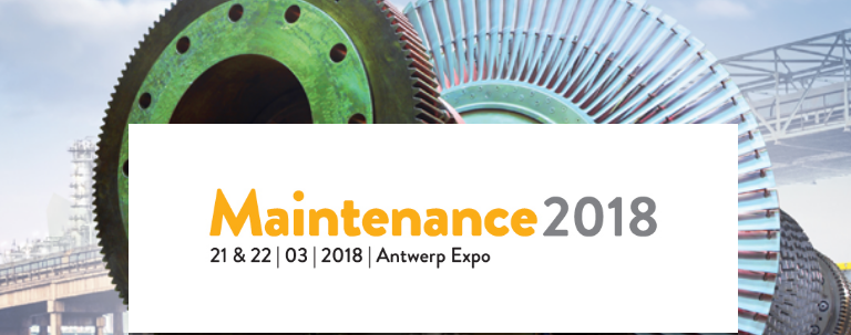 Maintenance beurs 2018, 21 & 22 maart 2018 in Antwerp Expo
